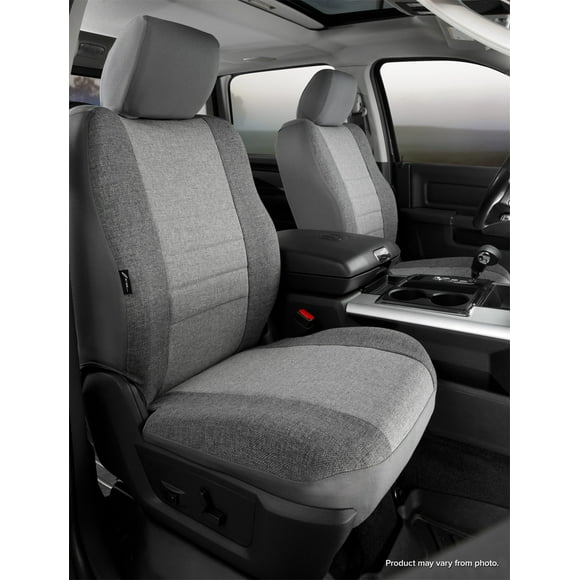 Neoprene Black w/Gray Center Panel FIA NP99-47 Gray Custom Fit Front Seat Cover Split Seat 40/20/40 